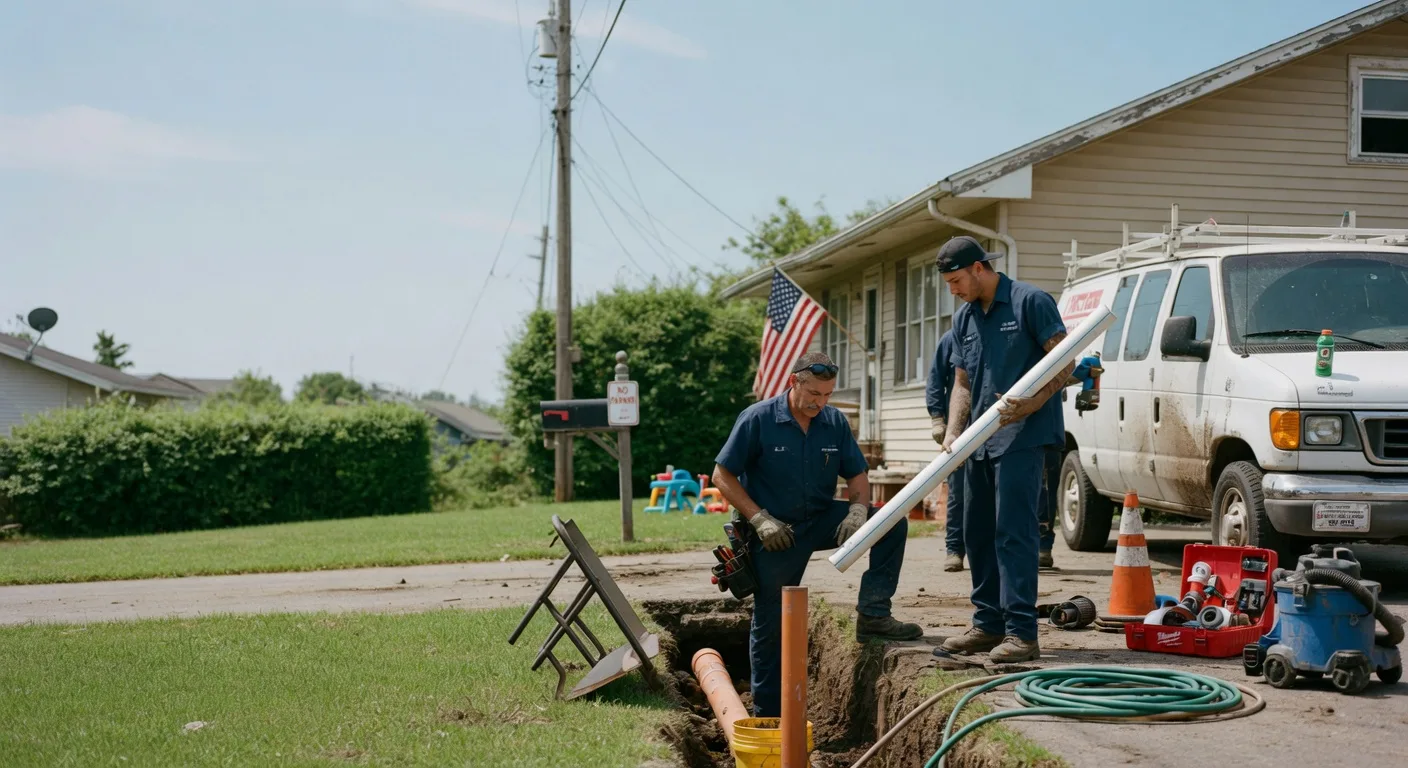 Sewer Line Inspection in Lanesville, IN